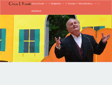 Tablet Screenshot of claus-j-frankl.de